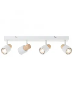 Brilliant spotlámpa 4 x max. 10 w-os gu10-es foglalattal modern dizájn pozicionálható ip20-as védettség