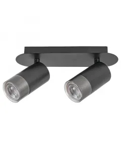 Rábalux spotlámpa 2 x max. 5 w-os gu10-es foglalattal ip20-as védettség modern stílus pozícionálható