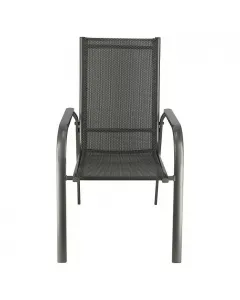 Stabil, korróziómentes alumíniumváz rakásolható Ülésmagasság 44,5 cm