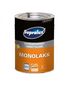 Supralux parkettalakk beltéri használatra egykomponensű magasfényű felület, elegáns megjelenést biztosít kopásálló réteg a hoss