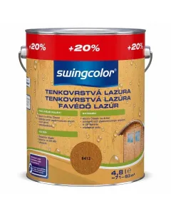 Swingcolor - favédő lazúr - teak 4,8l