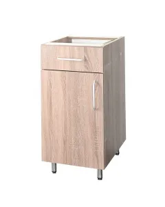 A szilvia konyhabútor család része mérete: 82 x 40 x 58 cm e1 minőségű laminált forgácslap korpusz toszkán tölgy színű fé