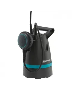 Gardena 8600 basic tisztavizes merülőszivattyú teljesítmény: 400 w maximális szállított vízmennyiség: 8600 liter/óra erőteljes m