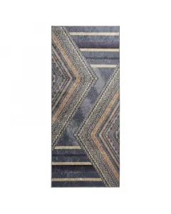 Entry boho futószőnyeg mérete 80 x 200 cm poliészter anyagból készült tartós és könnyen tisztítható velúr hatású felület, ke