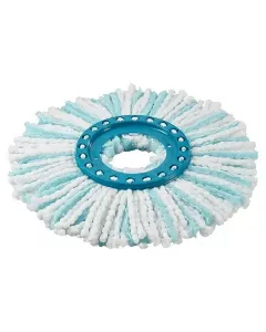 Leifheit felmosófej a clean twist disc mop ergo felmosó szetthez kétféle szálból álló anyag a pórusmélységű tisztításhoz mosó