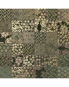 Vinaros - dekorcsempe (zöld, 29,8x29,8cm)