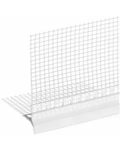 Anyaga: üvegszövet, pvc hossza: 2,5 m színe: fehér vakolatvastagság: 3-4 mm