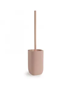Gedy wc-kefe garnitúra matt rózsaszín árnyalatban gyantából készült mérete: 9,5 cm x 9,5 cm x 41,6 cm minimalista design az ylenia 