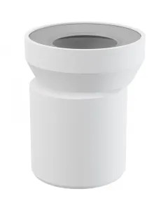 Anyaga: polipropilén csatlakozó: Ø110 mm tengelyeltolódás: 15 mm hossz: 158 mm
