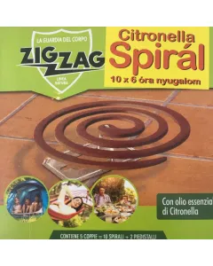 Magas citronella olaj tartalom 10 db-os kiszerelés 6 órán át tartó védelem