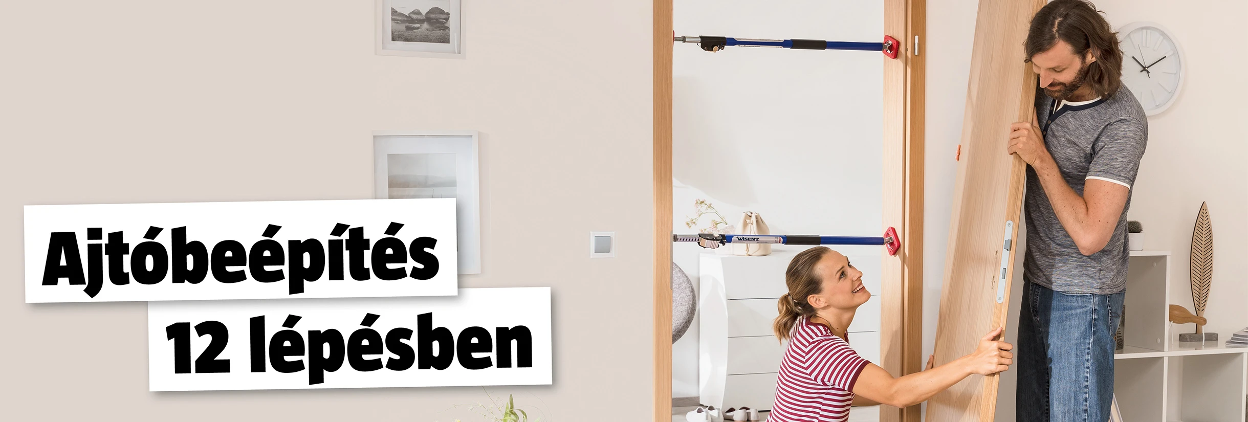Ajtóbeépítés 12 lépésben.